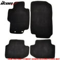 thumbnail image 6 of Ikon Motorsports Black Floor Mats for 2003-2007 Honda Accord Coupe 2Dr OE Factory Style Nylon Car Front Rear Carpets Liner 4PCS, 6 of 6