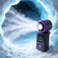 thumbnail image 7 of Mini Handheld Cooling Fan with Ice Compress, Portable Rechargeable Foldable Fan, High Speeds Personal Fan with Digital Display for Outdoor Travel, 7 of 7