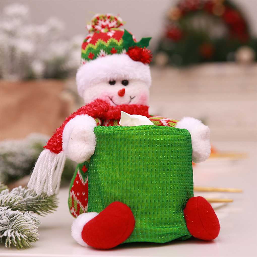 christmas tissue holder