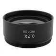 thumbnail image 1 of WD120 0.7X Trinocular Stereo Microscope Auxiliary Objective Lens Barlow Lens 48mm Thread,1 * Auxiliary Objective Lens,black, 1 of 8