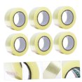 thumbnail image 4 of SHOWERORO 6Pack Packing Tape Transparent Striped Single Side for DIY Projects, 4 of 7