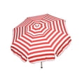 thumbnail image 1 of Heininger 1323 DestinationGear Italian Red and White 6 Acrylic Striped Patio Pole Umbrella, 1 of 2