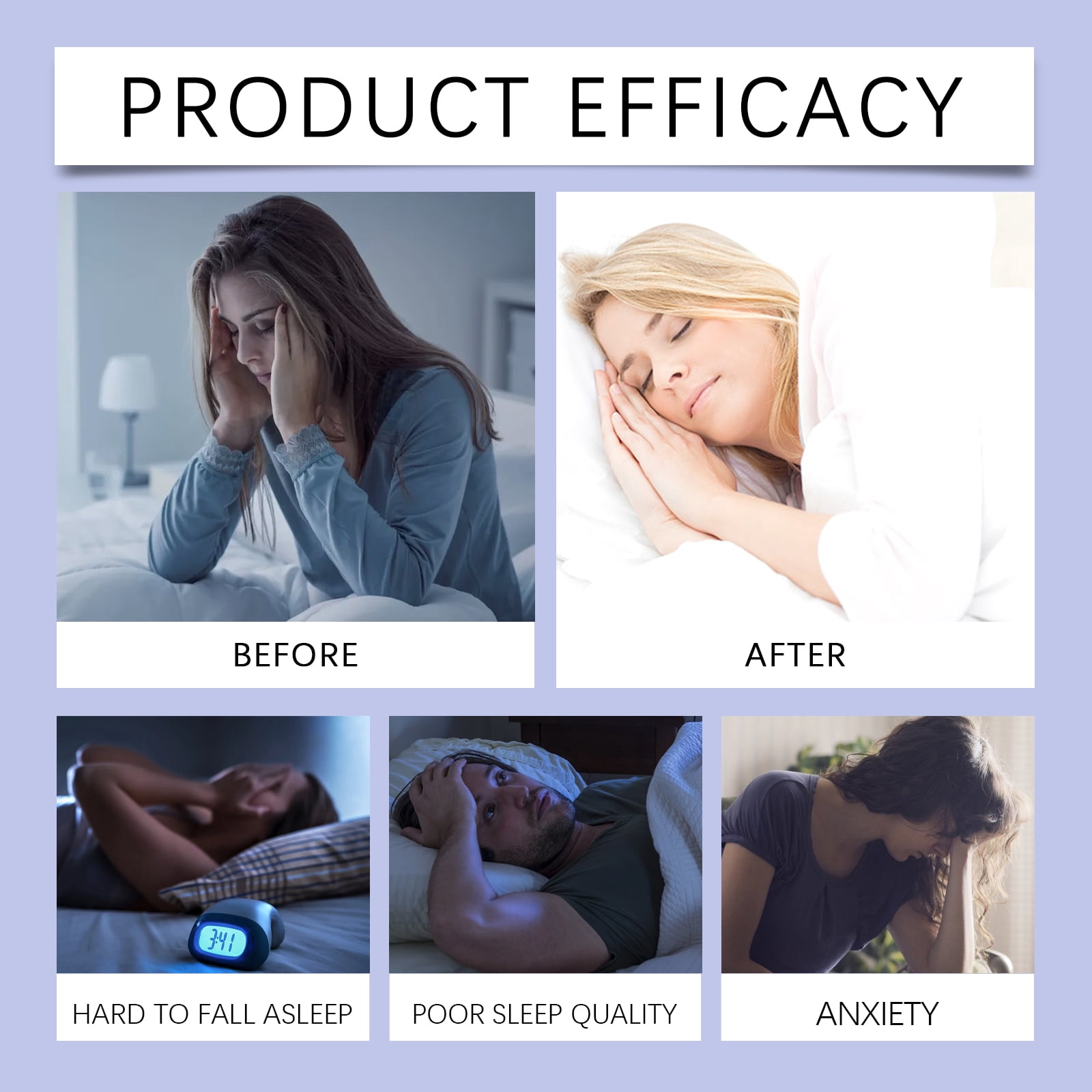 Alvantor Sleep Patches with Lavender, Calming Body Care for Night Relaxation & Deep Sleep Aid, 42 Patches