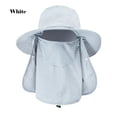 thumbnail image 1 of WREESH Outdoor Quick-Drying Sunscreen Hat Fishing Breathable Sun Hat Cover Face Hat, 1 of 2