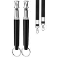 thumbnail image 1 of HLONK Dog Whistle  2 Pack Ultrasonic Dog Whistle to Stop Barking for Dogs  Professional Recall Dog Training Whistles  Adjustable Ultrasonic Silent Dog Whistle to Stop Barking Control Devi, 1 of 5