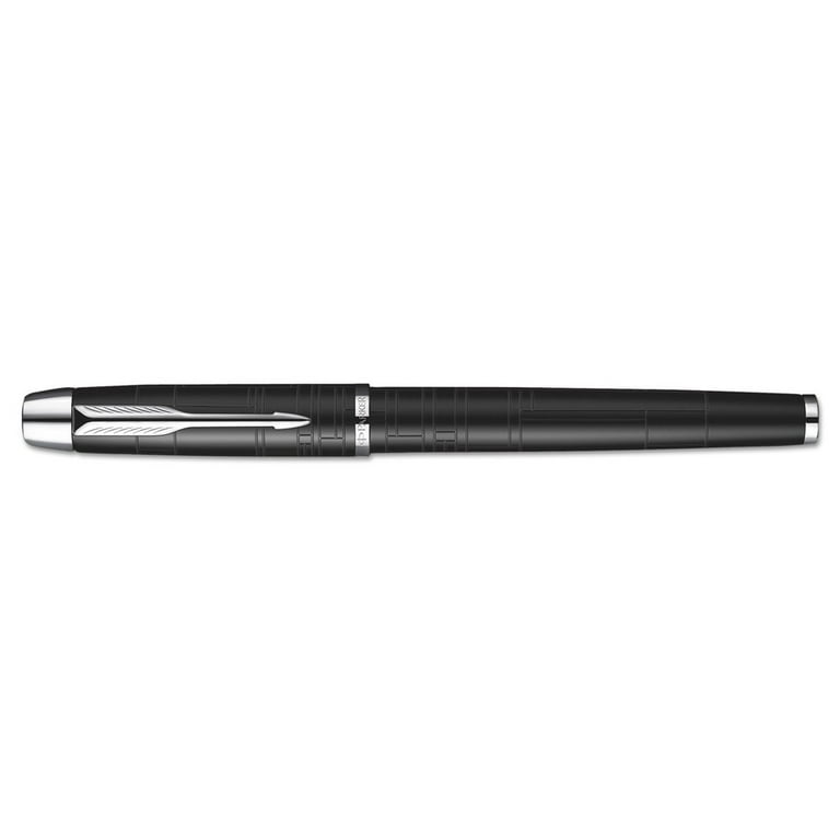 IM Premium Roller Ball Pen, Stick, Fine 0.7 mm, Black Ink, Black/Chrome Barrel IM Premium Roller Ball Pen, Stick, Fine 0.7 mm, Black Ink, Black/Chrome Barrel