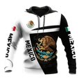 thumbnail image 3 of Sudadera con capucha de manga larga con estampado mexicano para hombre, ropa informal holgada de gran tamaño para uso diario, 3 of 5