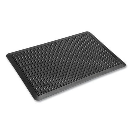 36 x 48 in. Yoga-Flex Rectangular Mat, Black