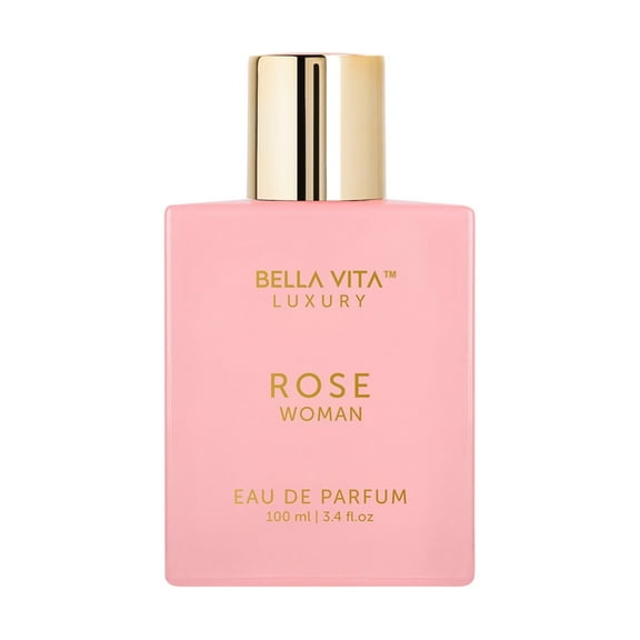 BELLAVITA ROSE Woman, Perfume for Women, 3.4 oz EDP Spray