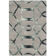 thumbnail image 2 of Safavieh Dip Dye Anglia Distressed Wool Area Rug, Gray/Charcoal, 2' x 3', 2 of 7