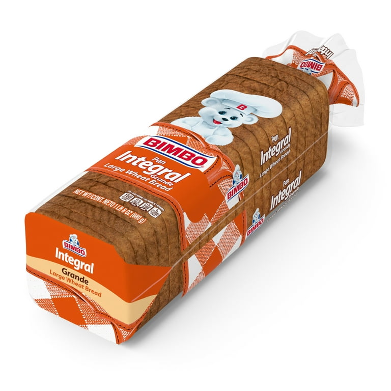 Bimbo Pan Integral Grande Large Wheat Bread, 24 oz 