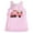 Z01-Pink, variant on Toddler Baby Girl Easter Dress Sleeveless Crew Neck Cute Rabbit Embroidery Tank Smocked Dress Summer Clothes