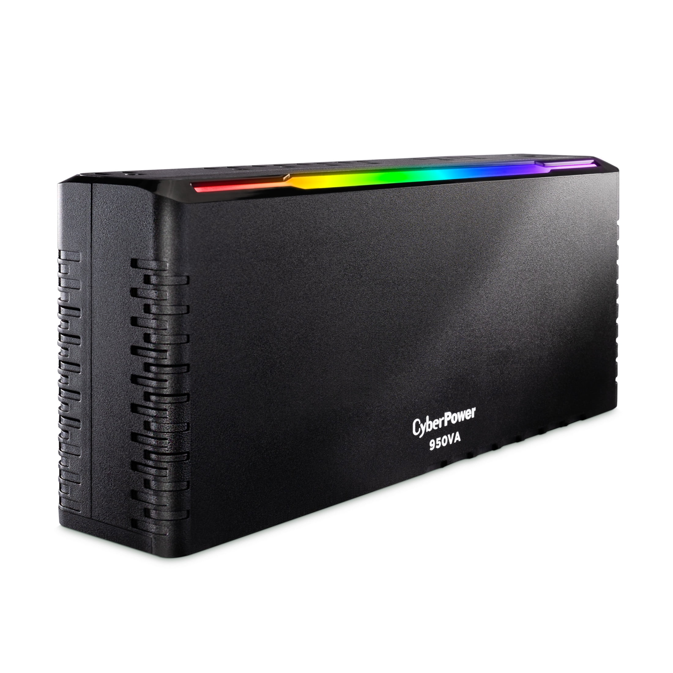 CyberPower GX950UC Gaming UPS, 950VA/510W, 120V, RGB, 7 Outlets, USB-A & USB-C, 5 ft Cord, Black