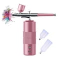 thumbnail image 1 of Cordless Airbrush Kit with Compressor , Portable Handheld Airbrush Set for Painting Cake Decor Nail Art, 1 of 6