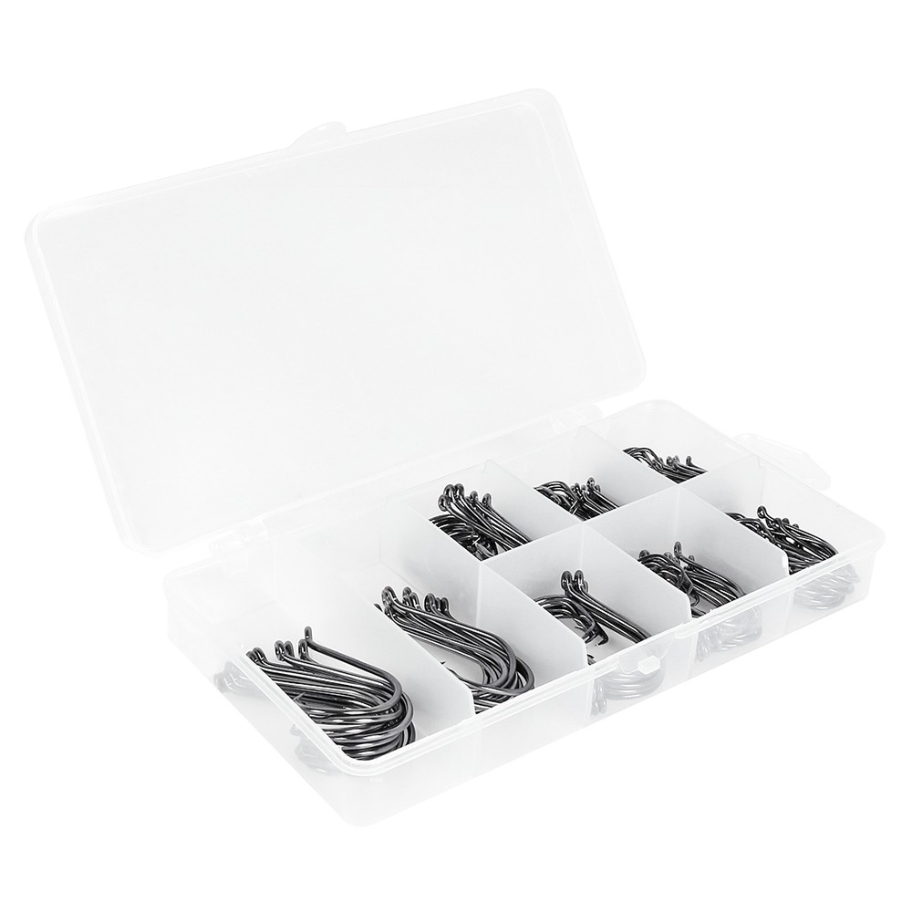 150 Piece Offset Circle Hooks Box