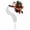 Santa, variant on Christmas Solar Pathway Lights Outdoor Waterproof, LED Reindeer Garden Stake Lights Christmas Decor Yard Display for Yard Lawn Walkway Porch Front Door Holiday Decor