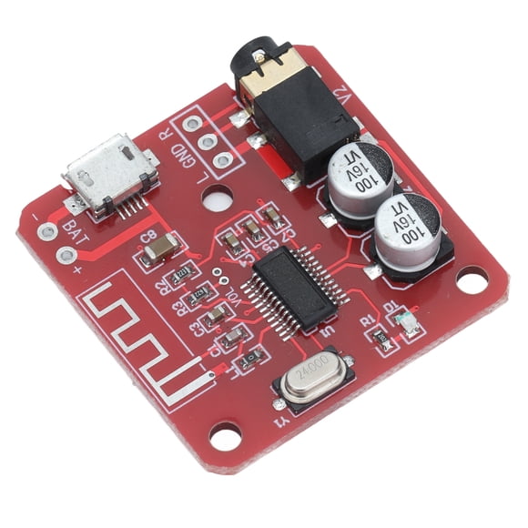 Placa receptora de audio Jadeshay HD Bluetooth módulo modificado con altavoz