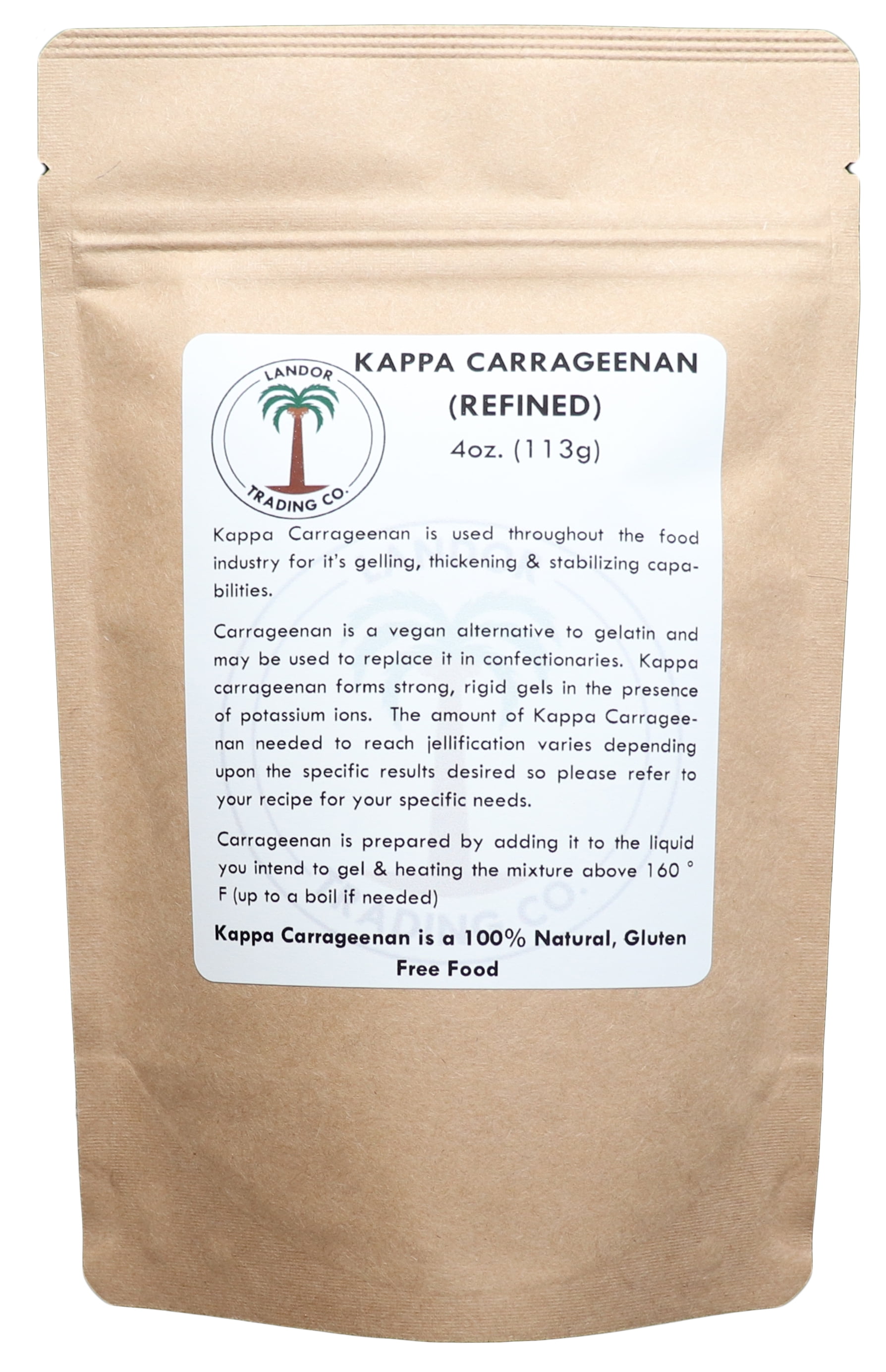 Kappa Carrageenan Refined - 2 Ounces