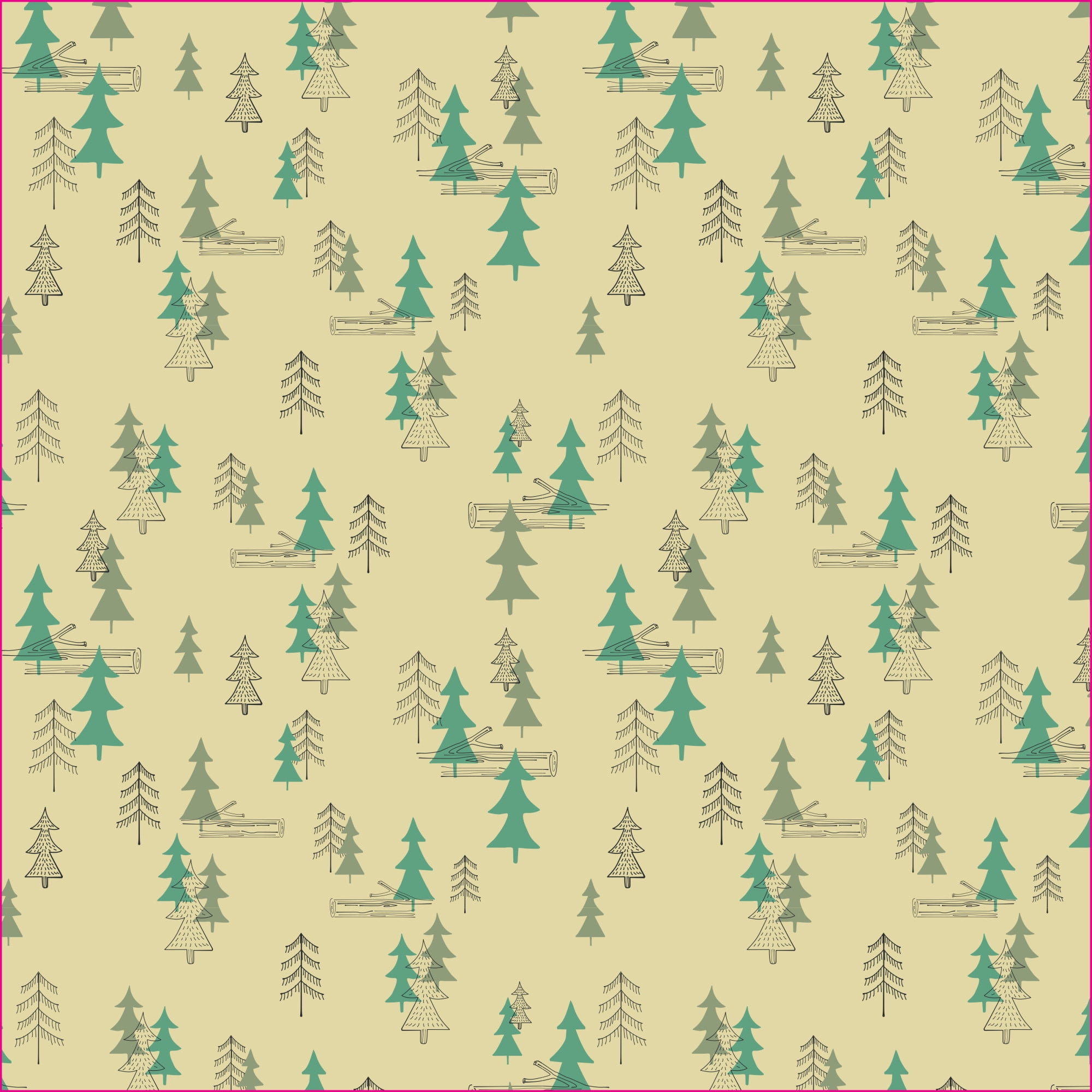 Cricut® Infusible Ink™ Sheets Pattern (4), Campin' Out, 12" x 12"