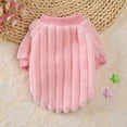 thumbnail image 6 of Eleanos Autumn Winter Pet DogsThickened Cashmere Stripe Warm Costume Coats, 6 of 6