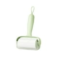 thumbnail image 2 of Bxaolu Reusable Portable Lint Roller, Sticky Lint Roller Travel Pet Hair Remover Brush with Hook Mini Cleaner for Clothes, Cat Dog Hair, Funiture, Green, 2 of 6