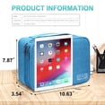 thumbnail image 2 of Badiya Organizer Travel Case, Charger Organizer Cable Organizer Bag Cord Organizer Double Layers Electronics Travel Organizer, 2 of 8