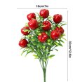 thumbnail image 3 of Bonsái artificial simulado en maceta, decoración para sala de estar, mesa de comedor, decoración en maceta para el hogar, simulación de plástico, plantas de frutas y verduras en macetas., 3 of 6
