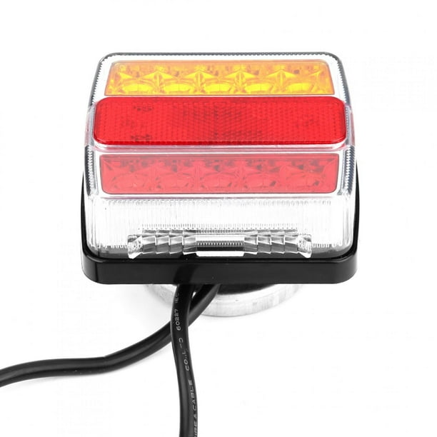 Luces Traseras Luces Traseras Magnéticas De Alto Brillo De 12 V Para Remolque, Camión, Taller De Reparación De Automóviles Para Caravanas, Cajas De Caballos De Fábrica