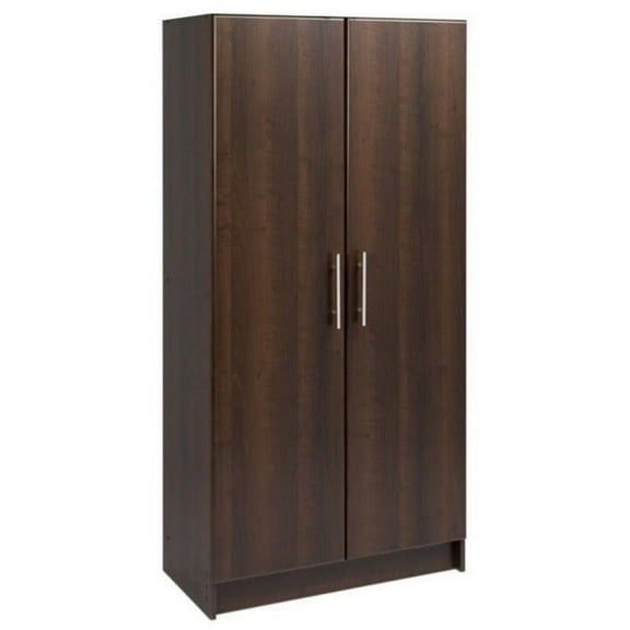 Pemberly Row 32" Storage Cabinet in Espresso