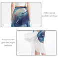 thumbnail image 2 of Whale Stylish Chiffon Beach Dress with Polyester Straps - Beach Skirt Option, 2 of 6