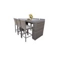 thumbnail image 2 of Monterey Bar Ensemble de Table Tabourets 7 Pièces Mobilier de Patio Extérieur, 2 of 3