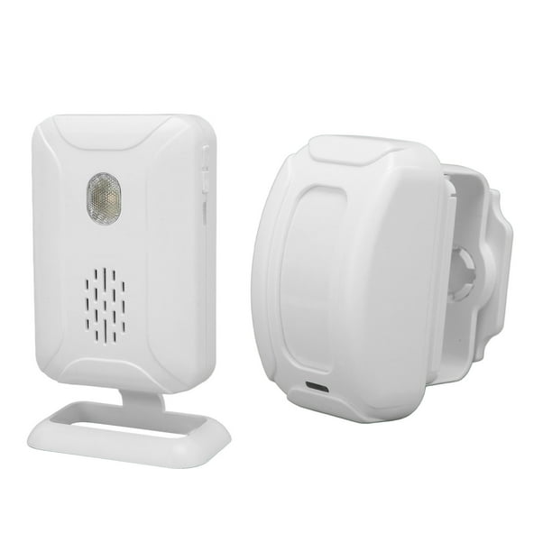 Timbre infrarrojo inalámbrico, timbre de bienvenida, sensor de movimiento, tienda, tienda, timbre, sensor de movimiento, timbre confiable y duradero