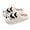 White, variant on Yhkghxis Christian Slippers Unisex Winter Warm Slippers for Home Plain Comfort Memory Foam Outdoor Slippers Warm Fuzzy Memory Foam Indoor Footwear