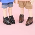 thumbnail image 3 of Handmade Leather Doll Shoes with Shoelace Accessories for 1/12 Scale Dolls, 3 of 9