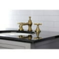 thumbnail image 4 of Kingston Brass KC7067BEX Essex 8 in. Widespread Bathroom Faucet, Brushed Brass, 4 of 5