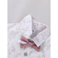thumbnail image 2 of CARETOO Toddler Boy Clothes Formal Outfit Bowtie Dress Shirt Suspender Pants Cotton Fabric 3pcs Set, 2 of 15