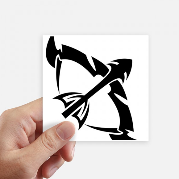 Constellation Sagittarius Zodiac Sign Sticker Square Waterproof Stickers Wallpaper Car Decal