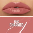 thumbnail image 4 of Labial líquido brillante de larga duración, Maybelline Superstay Vinyl Ink tono Charmed 100, 4.2ml, 4 of 7