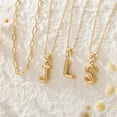 thumbnail image 3 of IEFSHINY Bubble Letter Necklace Layered Choker Chain Jewelry for Women, 3 of 7