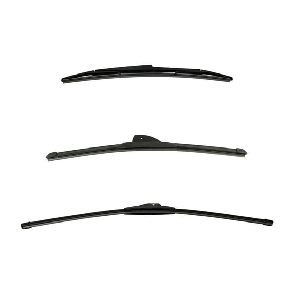 Geelife Tech & Exact For 2004-2009 Prius Windshield Wiper Blade Front & Rear 3pc Set