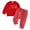 Red, variant on Toddler Baby Boy Clothes Fall Winter Outfit, Baby Boy Valentines Day Outfits Letter Embroidery Crewneck Sweatshirt Pants Set Toddler Spring Clothes