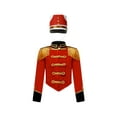 thumbnail image 1 of YONGHS Tenues de Groupe de Marche pour Enfants Garçons Veste à Franges avec Chapeau Rouge 10, 1 of 5