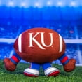 thumbnail image 2 of Bleacher Creatures Kansas Jayhawks Football 8" Kuricha Sitting Plush ...., 2 of 5