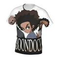 thumbnail image 2 of The Boondocks Men's Short-Sleeve T-Shirt Summer Casual Tee Top Breathable Crewneck T-Shirt Small, 2 of 7
