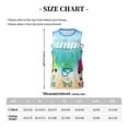thumbnail image 4 of Naloa Hello Summer Gnome 1 Basketball Jersey Reversible Men's Mesh Athletic Sports Shirts Training Practice S-4XLSmall, 4 of 6