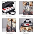 thumbnail image 3 of Easygdp Romantic Flower Fox para Easygdp Yak - Mochila Casual Ligera y Resistente para Viaje y Senderismo para Hombres y Mujeres, 3 of 7