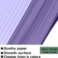 thumbnail image 3 of Scheam 4 Pack Colored Flash Cards,3x5 Inch Ruled Index Cards,Lined Index Note Cards,200g Thick Memo Notes,Memory Card Paper,for Home Office 4 Colors 200 Count, 3 of 7