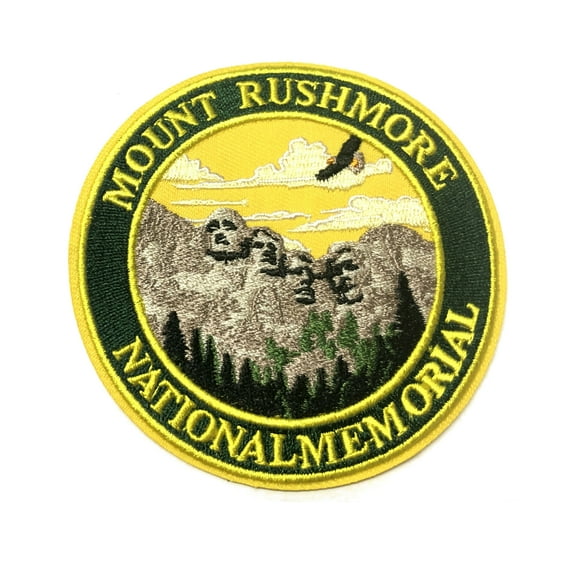 MT. Rushmore National Monument Embroidered Patch Iron/Sew-On Applique Souvenir