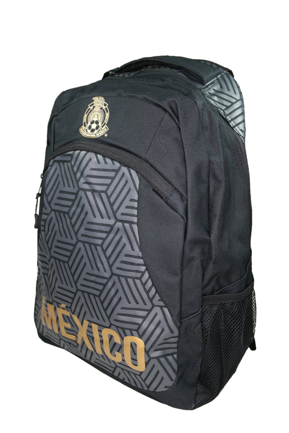 Icon Sports Mexico National Football Team Official Licensed Soccer Large Ball Backpack 01-2, Women's, Black