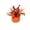 A, variant on Artificial Foam Pumpkin Table Centerpiece, Fall Harvest Arrangement with Maple Leaves Berries Sunflower Gourds, Halloween Thanksgiving Decor for Home Dining Table Mantel Shelf, A